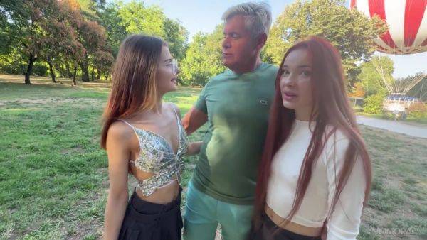 Tiny 19-year-old Newbies Megan Murkovski & Mia Mi Creampie Foursom - Megan Murkovski & Mia Mi - videomanysex.com on poweredporn.com