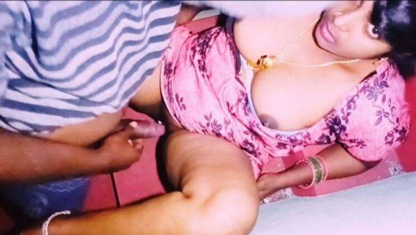 Desi stepmom fucks stepson with big dick and dirty talk in Telugu - xxxfiles.com on poweredporn.com