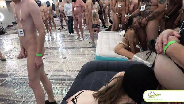 Rebel Rhyder Takes Massive Cocks in Wild Gangbang Orgy with Lana Analise and Wisconsin Tiff - veryfreeporn.com on poweredporn.com