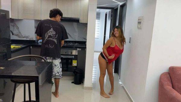 Pregnant Stepsister Seduces Me for Hardcore Fucking and Tit Cumshot - Gabriela Wish - porntry.com on poweredporn.com