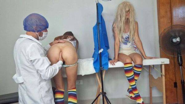 Young Brazilian Stepsisters Get Examined by Doctor in 4K HD Hospital Fetish - porntry.com - Brazil on poweredporn.com