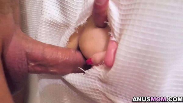 Natasha Nice's Stepson Spies on Her Shower and Fucks Her Big Ass Hard - veryfreeporn.com on poweredporn.com