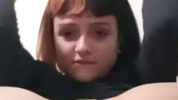 Naughty Teen Candy Crush Shows Off Her Shaved Pussy in Homemade Solo Masturbation - porntry.com on poweredporn.com