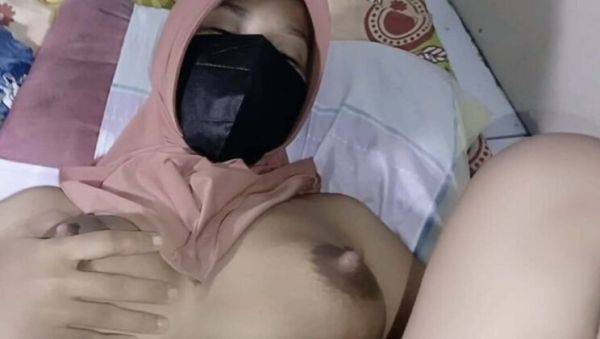 Hijab Wife Cheats with Big Natural Tits - Homemade Indonesian Fuck - porntry.com - Indonesia on poweredporn.com
