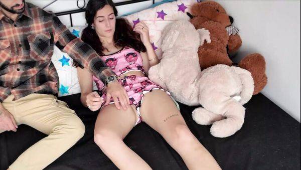 Shy Innocent Stepdaughter Fingered by Pervert Stepdad in Taboo Encounter - veryfreeporn.com on poweredporn.com