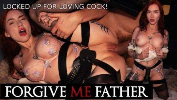 Latvian Redhead Eva Ray Cheats with Hard Rough Sex in Public After Being Locked in Chastity - porntry.com - Latvia on poweredporn.com