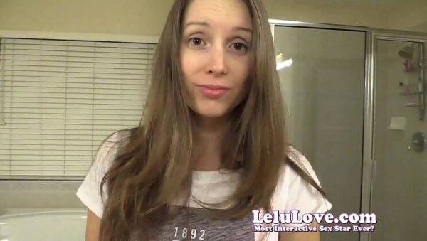 Desperate to Pee! Lelu Love Teased Until She Can't Hold It Anymore - Amateur POV Fetish - porntry.com on poweredporn.com