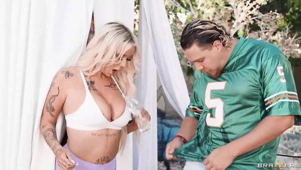 Wife Cheats with Workout Buddy Jaz Jizzes - Big Tits & Cumshot - porntry.com on poweredporn.com