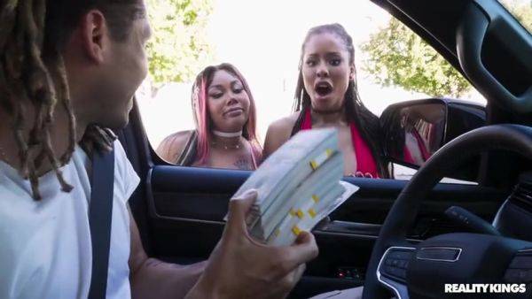 Noir, Jordyn Falls - Cruising With Cash - videomanysex.com on poweredporn.com