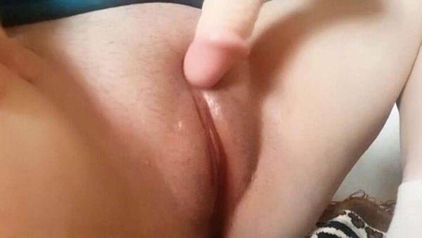 Hot Indian MILF Masturbates with Huge Dildo for Intense Orgasm - porntry.com - India on poweredporn.com