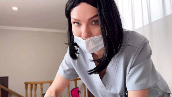 Sexy Russian Nurse Alexa Poshspicy Gives Intense Anal Therapy to Football Player - porntry.com - Russia on poweredporn.com