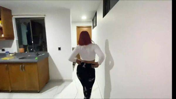 Horny Latina Neighbor in Tight Leggings Invites Me Home for Rough Sex - porntry.com - Colombia on poweredporn.com
