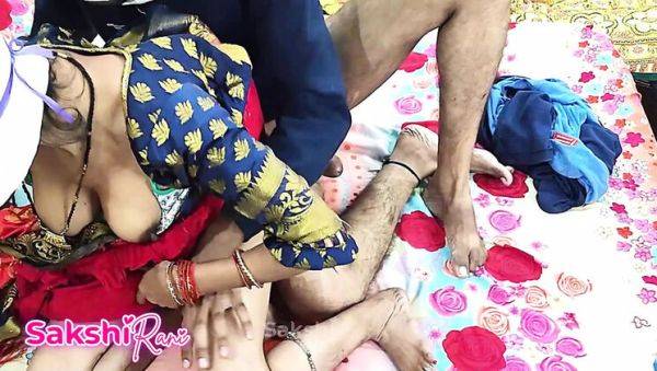 Hot Indian Desi Bhabi Sakshi's Steamy Homemade Sex in Hindi - Big Ass, Dirty Talk, and Moaning - xxxfiles.com - India on poweredporn.com