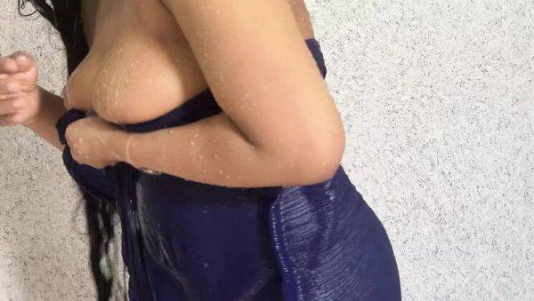 Tamil Beauty with Huge Natural Tits Bathing Scene - Full HD Video - porntry.com - Sri Lanka on poweredporn.com