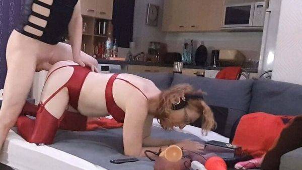 Mature British Wife Lisa Essex Pegs Husband with Huge Black Dildo - Bareback Anal & Strapon Domination - xxxfiles.com - Britain on poweredporn.com