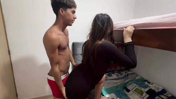 Step Sister Needs Help in Cabin - Brianasexx Gets Fucked Hard and Creampied - veryfreeporn.com - Venezuela on poweredporn.com