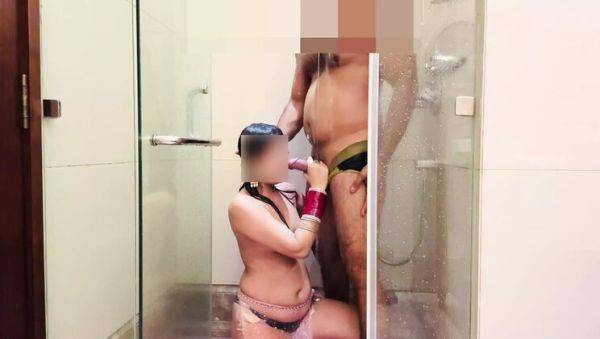 Desi Bhabhi Enjoys Colorful Shower Fun with Sexy Sister-in-Law - Indian Hotwife Roleplay - porntry.com - India on poweredporn.com
