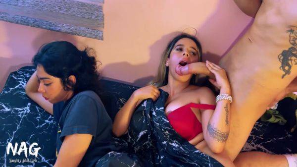 Bring Her Friend To Our Place And I End Up Fucking With Her While She Is By His Side 10 Min - Annie Marin, Leyton Big And Cindy Luna Petite - videohdzog.com - Colombia on poweredporn.com