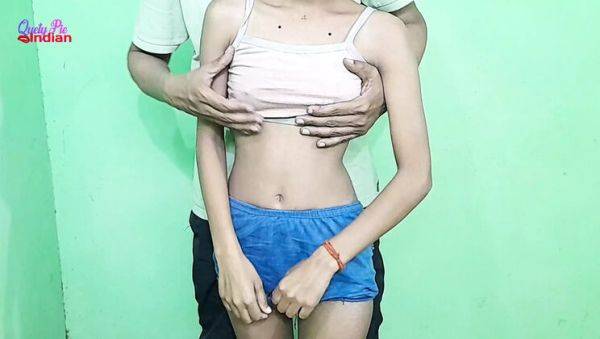 18-Year-Old Desi Virgin Teen Girl First Time Hardcore Anal Fingering with Sir in School College - xxxfiles.com on poweredporn.com