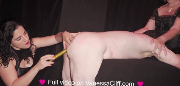Training a New Domme - Two Femdoms Lovingly Punish a Sub - Vanessa Cliff - inxxx.com on poweredporn.com