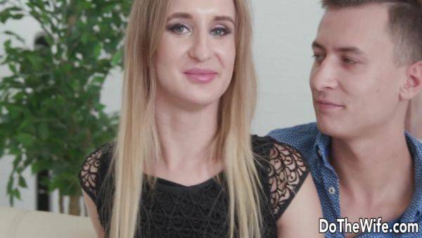 Emily Ross In Cuck Husband Watches Blonde Wife Ride Another Man - videohdzog.com on poweredporn.com