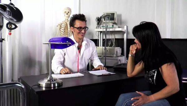 German Clinic Sex Episode 2 - Hot Blowjob & Facial with Conny Dachs & Danyel Cheeks - xxxfiles.com - Germany on poweredporn.com