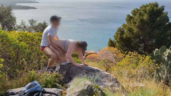 Hot Hiking Sex with Big Booty PAWG - Outdoor Public Fuck in 4K - porntry.com - Germany on poweredporn.com