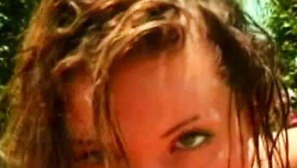 Big Tit MILF Judith Nemyo Fucked Hard by the Pool - Outdoor Cowgirl Action - porntry.com on poweredporn.com