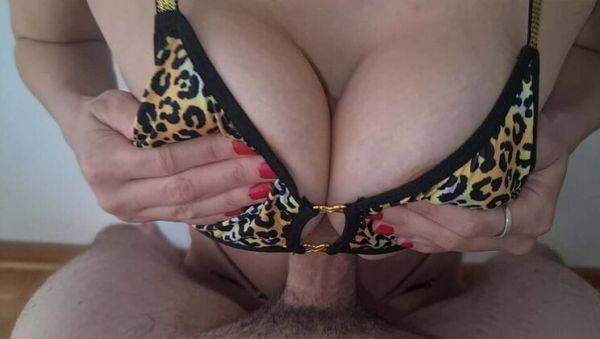 Busty Ukrainian Wife CherryDream Gives Hot Titjob and Huge Cumshot - Homemade Amateur Sex - veryfreeporn.com - Ukraine - Serbia on poweredporn.com