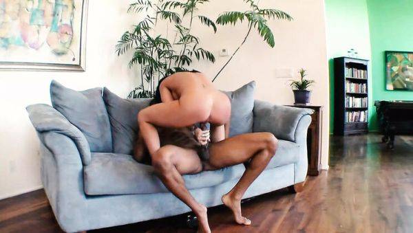 Kendra Secrets Shows Off Her Big Tits and Gets a Huge Interracial Facial - porntry.com on poweredporn.com