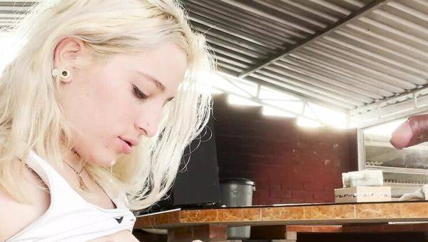 Stepbrother Blackmails Me For Quickie - Blonde Teen Ashleysoy01 Takes It Rough - xxxfiles.com - Colombia on poweredporn.com