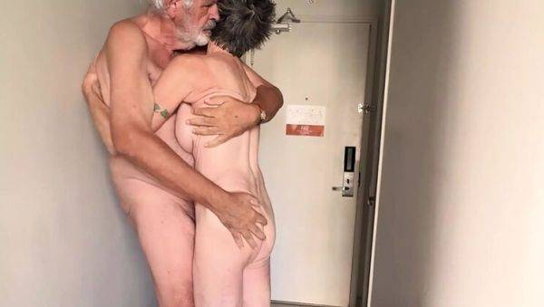 European Gentleman at the Door - HD Couple Chat with Gilf - xxxfiles.com on poweredporn.com