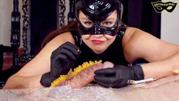 Extreme Needle Play on Slave Cock - Femdom CBT Torture - xxxfiles.com - Germany - Switzerland on poweredporn.com