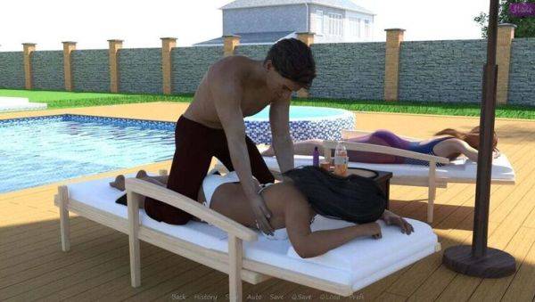 Stepbrother Caught Touching Bella's Boobs While Sunbathing - John Denvers - xxxfiles.com - Usa on poweredporn.com