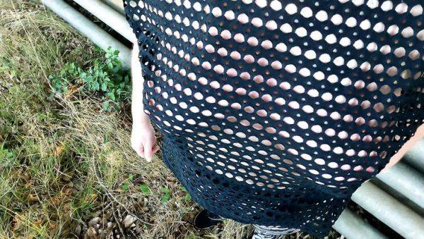 Outdoor Public BDSM: Big Tits Slapped Hard in Cornfield - veryfreeporn.com - Germany on poweredporn.com