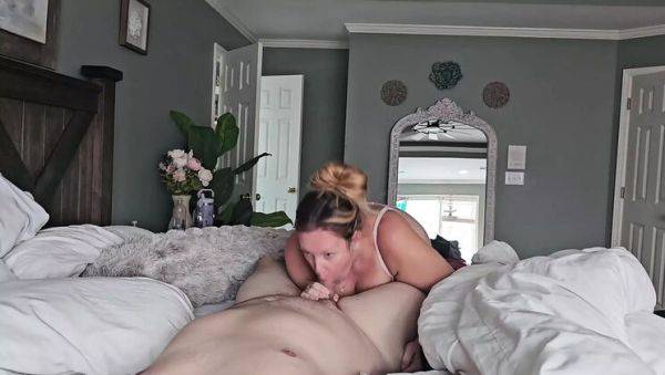 Hot Blonde MILF Cheats on Husband to Get Pregnant - Rugersj Fucks Stepmom Raw - porntry.com - Usa on poweredporn.com