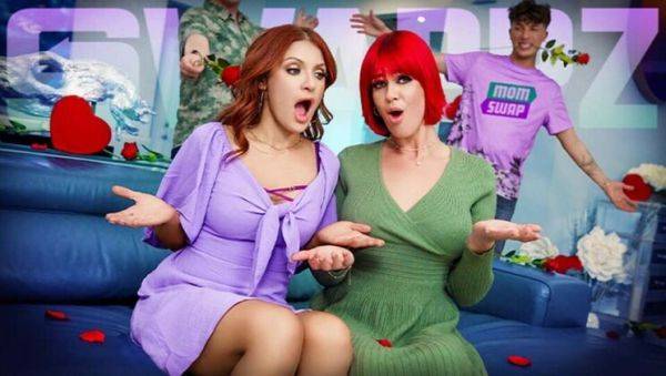 StepMom Seduction: Redhead MILF Elise London Fucked Hard by Stepson in Valentine's Day Orgy - xxxfiles.com on poweredporn.com