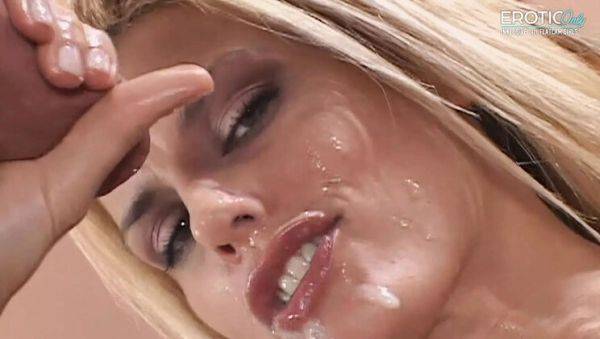 Darryl Hanah Sucks and Swallows Every Drop - Big Tits MILF Deep Throat Cumshot - xxxfiles.com on poweredporn.com