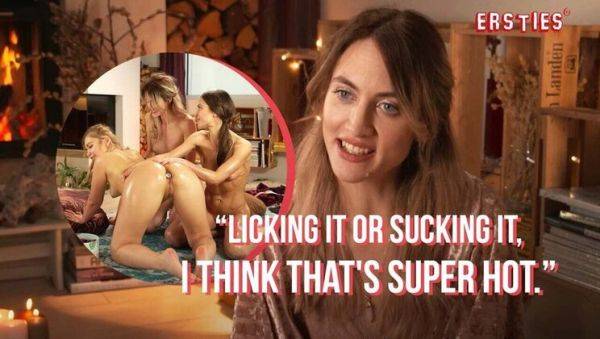 Hot Lesbian Trio Selvaggia & Alyssa Reece Use Butt Plugs for Anal Fun - porntry.com on poweredporn.com