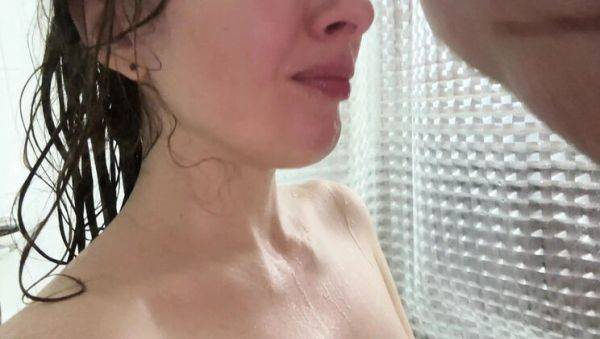 Neighbor Creeps In Shower & Fucks My Wet Pussy - Cum On Big Tits - FeralBerryy - xxxfiles.com on poweredporn.com