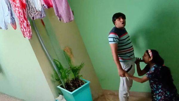 Desi Indian Stepsister Fucked Hard While Hanging Clothes - Big Tits & Tight Pussy - xxxfiles.com - India on poweredporn.com