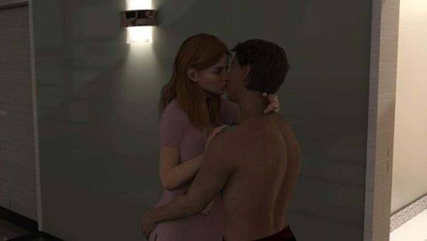 Stepbrother Spanks and Kisses His Wife - Hot 3D Adult Scene - xxxfiles.com on poweredporn.com