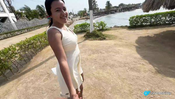 Desperate Tourist Gets Fucked Hard by Hot Latina Mishell - Blowjob, Doggy & Real Orgasm - xxxfiles.com - Colombia on poweredporn.com