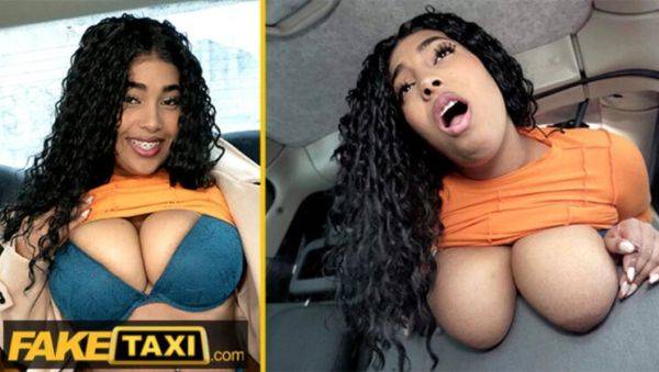 Fake Taxi - Thayana Babyy's Massive Tits & Huge Ass Fuck in HD - xxxfiles.com on poweredporn.com