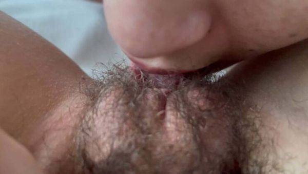 Zoemelissa sucks hairy clit close-up POV - Latina MILF lesbian action - xxxfiles.com - Colombia on poweredporn.com