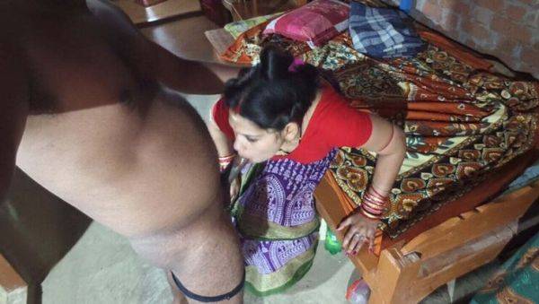 Desi Wife Sona Bhabhi Face Fucked Hard By Stepbrother's Big Dick - Red Blouse Boob Press - xxxfiles.com - India on poweredporn.com
