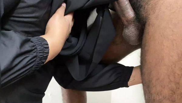 Horny Mallu Muslim Girl in Hijab Sucks Neighbor's Cock Deep - Cum Swallow in Kerala - veryfreeporn.com - India on poweredporn.com