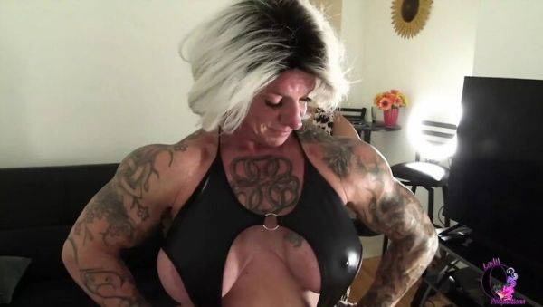 Brooke Diesel Muscle Worship - Juicy Latina BBW Tattooed Goddess - veryfreeporn.com - Usa on poweredporn.com