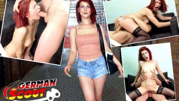 German Redhead MILF Jenny Gets Casting Fuck - Blowjob & Facial in 4K - veryfreeporn.com - Germany on poweredporn.com