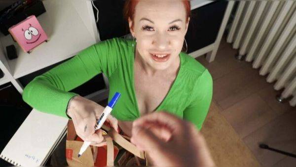 Hot Redhead Toma Mur Sucks Dick for Cum Sauce on Chips - POV Blowjob & Deepthroat - veryfreeporn.com - Russia on poweredporn.com